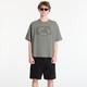 Majice C.P. Company 20/1 Jersey Short Sleeve Boxy Logo T-Shirt Gunmetal L