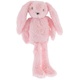 WEBHIDDENBRAND Mini klubski zajček plišasti roza 37 cm dolge noge