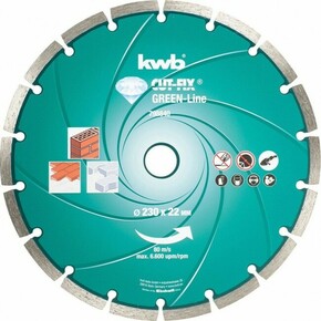 KWB diamantna rezalna plošča Cut-Fix 230x2