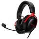 HP HyperX Cloud III gaming slušalke, črno-rdeče, 3.5 mm/USB/brezžične, 100dB/mW, mikrofon
