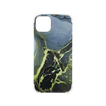 Chameleon Apple iPhone 13 Mini - Gumiran ovitek (TPUP) - Marble - zeleno-zlat