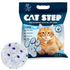CAT STEP Crystal Blue pesek za mačje stranišče