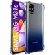 Silikonski ovitek z ojačanimi robovi za Samsung Galaxy M31S - Prozoren KP23568