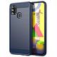 Karbonski ovitek, fleksibilna TPU torbica za Samsung Galaxy M30s / Galaxy M21