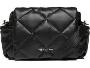 TIBA+MARL previjalna torba Nova Eco compact quilted faux black