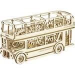 Wooden city mestni avtobus London - Mehanična sestavljanka 3D