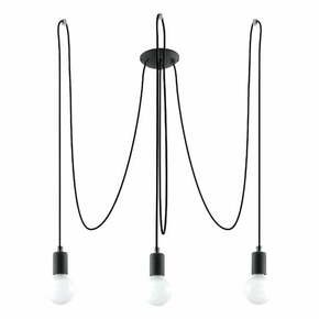 Črna viseča svetilka 300x300 cm Spider - Nice Lamps