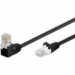 Goobay CAT 5e mrežni kabel, kotni 90°, U/UTP, 3 m, črn (94173)