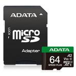 slomart ADATA Speed Plus 64 GB MicroSDXC Class 10 A2 V30