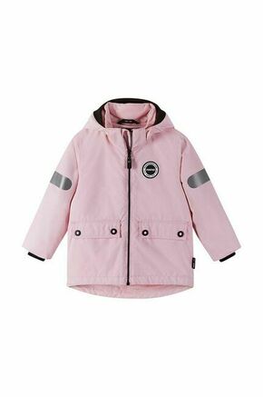 Otroška jakna Reima Sydvest 3 v 1 roza barva - roza. Otroška jakna iz kolekcije Reima. Delno podložen model