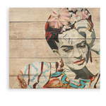 Stenska dekoracija Madre Selva Collage of Frida, 40 x 60 cm