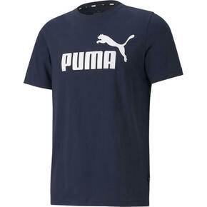 Puma Majice obutev za trening mornarsko modra L Ess Logo Tee