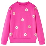 vidaXL Otroški pulover temno roza 104