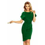 Numoco Ženska obleka 240-1, zelena, M