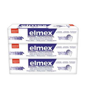 Elmex Zobna pasta Dental Enamel Professional 3 x 75 ml