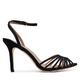 Lauren Ralph Lauren sandali s tanko peto semiš Mckayla črna 802P15738001.001