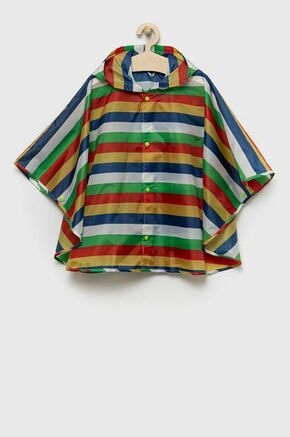 Otroška jakna United Colors of Benetton - pisana. Otroška Jakna iz kolekcije United Colors of Benetton. Nepodloženi model izdelan iz vzorčastega materiala.