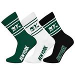 New York Jets Crew 3x nogavice, velikost 39-42