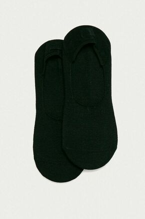 Levi's stopalke (2-pack) - črna. Stopalke iz kolekcije Levi's. Model izdelan iz enobarvnega materiala. V kompletu sta dva para.
