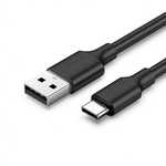 Ugreen USB-A v USB-C kabel, 1.5 m, črn