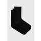 Calvin Klein nogavice (3-pack) - črna. Dolge nogavice iz zbirke Calvin Klein. Model iz elastičnega materiala. Vključeni trije pari