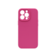 Silikonski ovitek (liquid silicone) za Apple iPhone 15 Pro, Soft, temno roza
