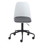 Bel pisarniški stol Unique Furniture