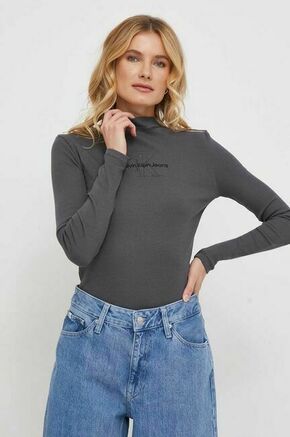 Majica z dolgimi rokavi Calvin Klein Jeans ženski
