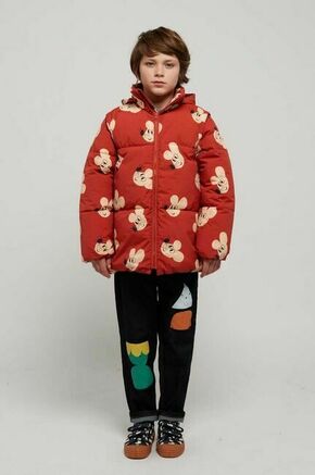 Otroška jakna Bobo Choses rjava barva - rjava. Otroški jakna iz kolekcije Bobo Choses. Podložen model
