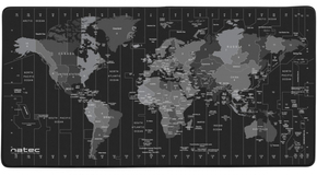 WEBHIDDENBRAND Maxi podloga za miško Natec Zemljevid časovnih pasov