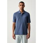 Armani Exchange polo majica moška bombažna modra XM001286.AF10366