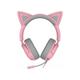 Razer Kraken Kitty V3 X gaming slušalke, roza, 3.5 mm/USB, 98dB/mW, mikrofon