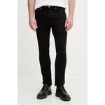 Calvin Klein Jeans slim kavbojke moške črna LV04RF740G
