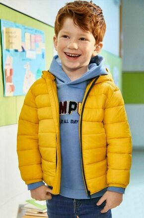 Otroška jakna Mayoral rumena barva - rumena. Otroški jakna iz kolekcije Mayoral. Podložen model