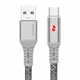 DUDAO L7X kabel USB / Lightning 3A 1m, siva