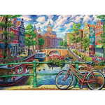 Cobble Hill Puzzle Kanali v Amsterdamu 1000 kosov