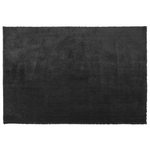 Beliani Črna preproga 200 x 300 cm Shaggy EVREN