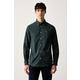Barbour srajca moška bombažna Harbourwall zelena MSH5823