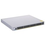 Cisco stikalo CBS250-48P-4X (48xGbE, 4xSFP , 48xPoE , 370W)