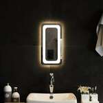 Greatstore LED kopalniško ogledalo 20x40 cm