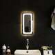 Greatstore LED kopalniško ogledalo 20x40 cm