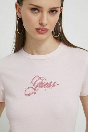 Bombažna kratka majica Guess Originals ženski