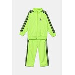 Otroška trenirka adidas Originals zelena JY0023