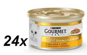 Gourmet Gold zajčja jetrca 24 x 85 g