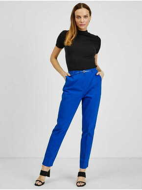 Orsay Modré dámské kalhoty ORSAY 40