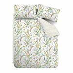 Bela/bež bombažna posteljnina za zakonsko posteljo 200x200 cm Ornamental Grasses – RHS