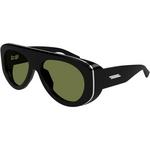 Bottega Veneta BV1362S 006 ONE SIZE (58) Črna/Zelena