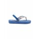 Roxy otroški sandali - modra. Otroški sandali iz kolekcije Roxy. Model narejen sintetični material.