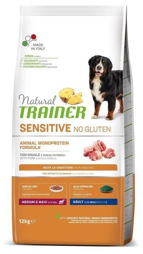 TRAINER Natural Sensitive No gluten Adult M/M briketi za odrasle pse