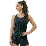 Nebbia FIT Activewear Tank Top “Airy” with Reflective Logo Black XS Fitnes majica